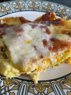 Una foto de Lasagna de pollo