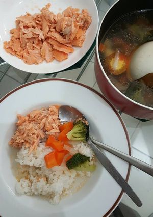 Foto resep Sup salmon balita