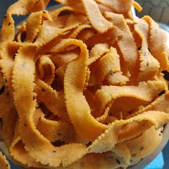A picture of Ribbon Pakkoda/Murukku/Chakli.
