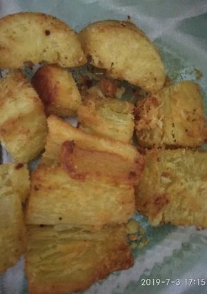 Foto resep Singkong goreng merekah