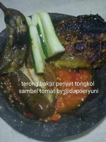 Langkah Mudah untuk Membuat Resep Terong bakar penyet tongkol sambel tomat yang  Bikin Ketagihan Anti Ribet, Sempurna