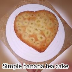 A picture of Simple banana tea cake.