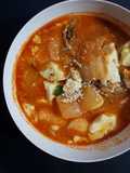 Sundubu jjigae (sup tahu pedas korea)
