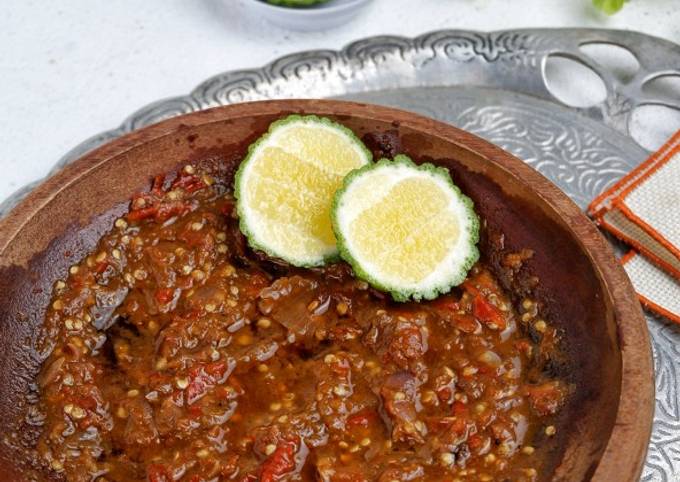 Sambal Acan Limau Kuit