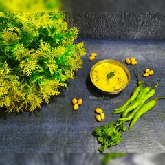 A picture of Mirchi Ka Salan.