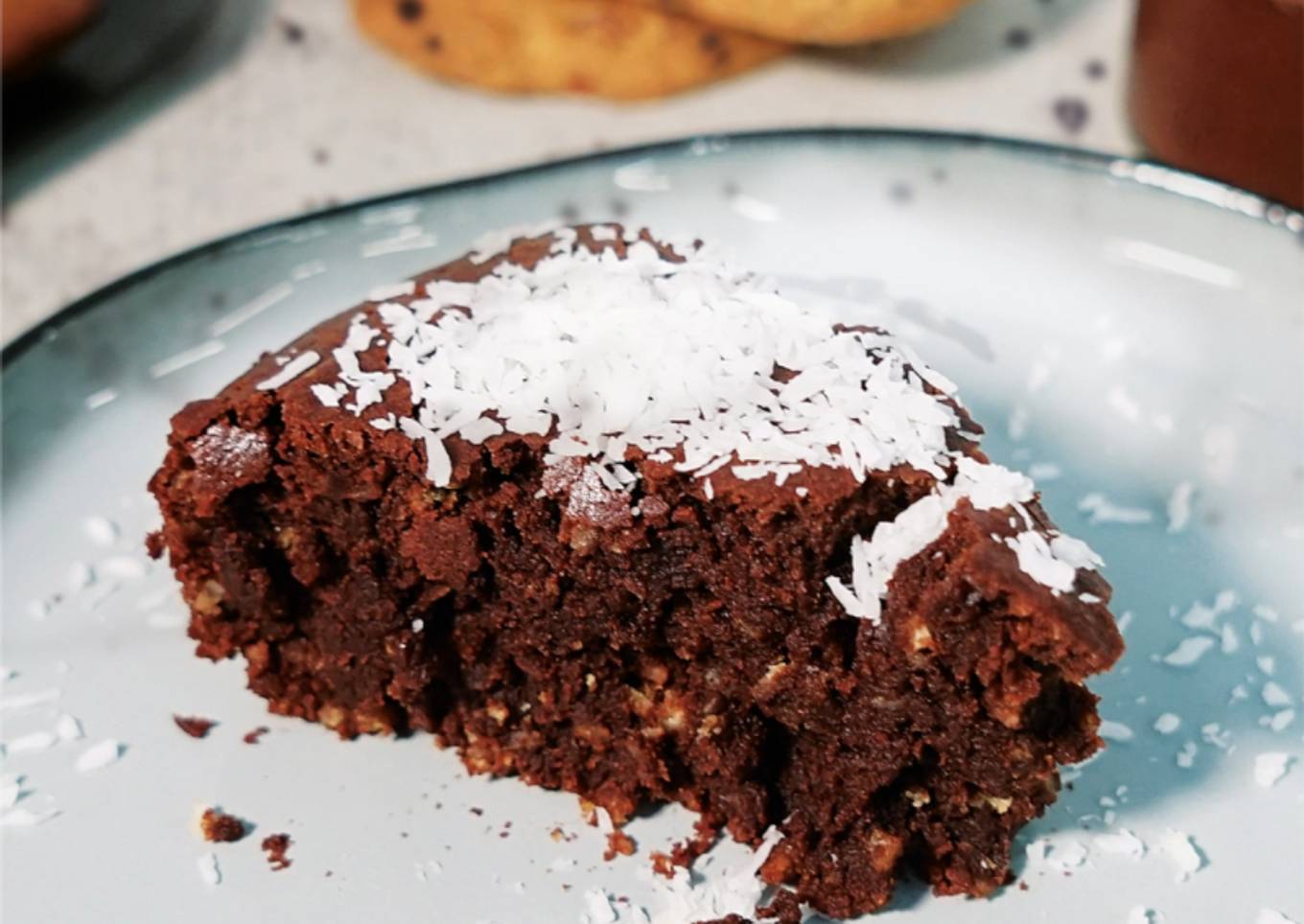 Gâteau choco coco vegan by Camille de Maison Le Goff