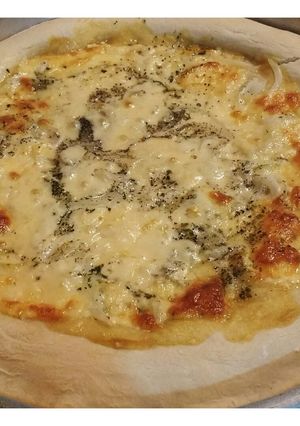 Una foto de Pizza De Cebolla Tentación