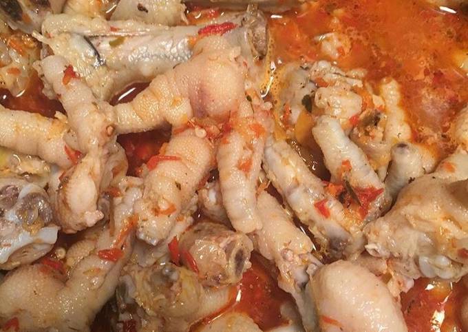 Resep Ceker Mercon Kuah Oleh Meidhevip Cookpad