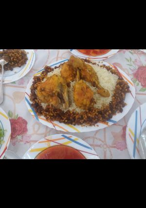 عکسی از دستور مچبوس مرغ
