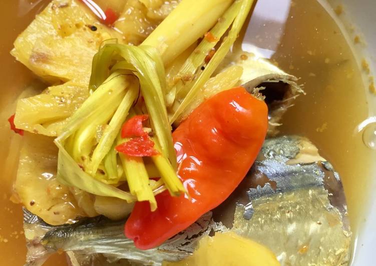 Langkah mengolah Lempah Ikan Nanas, Lezat