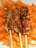 Arrosticini pollo e zucchine