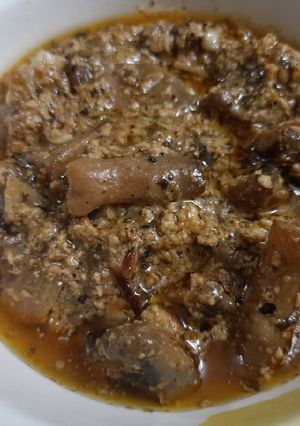 A picture of Creamy Butter Garlic Mushroom.