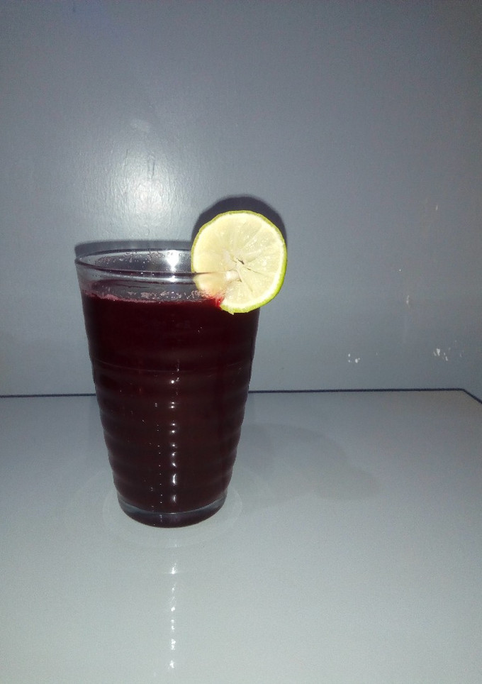 A picture of Simple Beetroot, Ginger and lemon Juice.