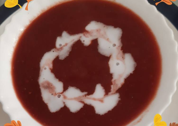 Recipe of Any-night-of-the-week Beetroot Carrot Soup