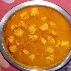 A picture of Soybean Curry🍛.