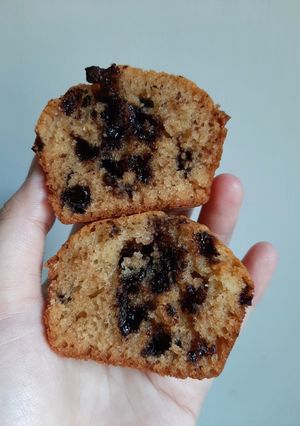 Foto resep Bakery Style Vanilla Chocochips Muffin