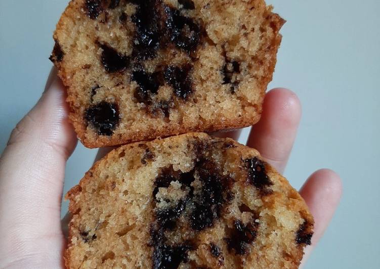 Resep Bakery Style Vanilla Chocochips Muffin Anti Gagal