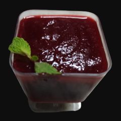 Banana beetroot ketchup A picture of Banana beetroot ketchup.