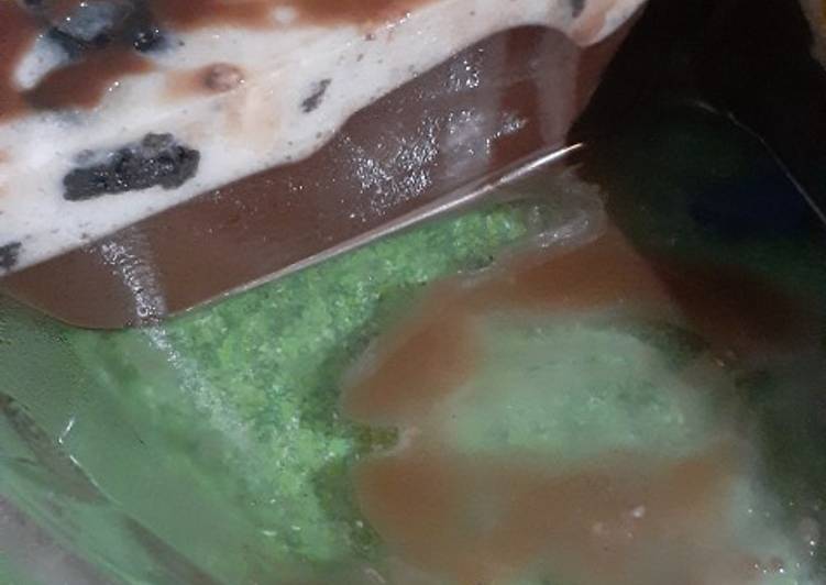 Puding coklat vanilla