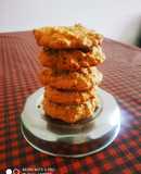 Orange oats cookies
