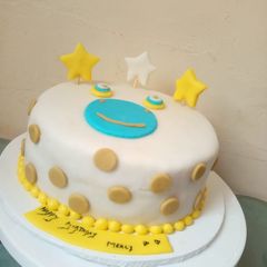 A picture of Lemon cake 1.5kg#baking challenge.