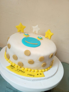 A picture of Lemon cake 1.5kg#baking challenge.