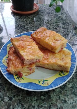 Una foto de Torta de fiambre rápida
