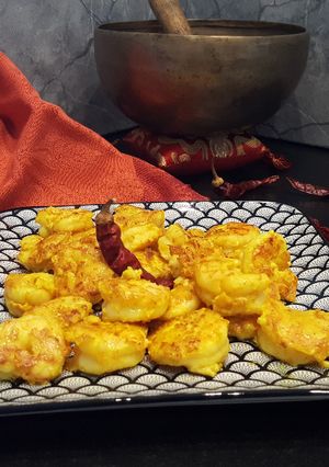 Une photo de Crevettes sautées façon birmane
