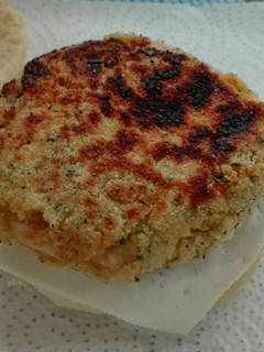 Una foto de Hamburguesa de calabacín