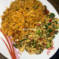 A picture of Delicious 🥚 egg sauce 🍽.