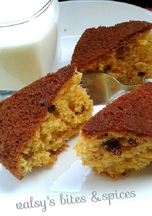 A picture of Soft moist carrot cake.