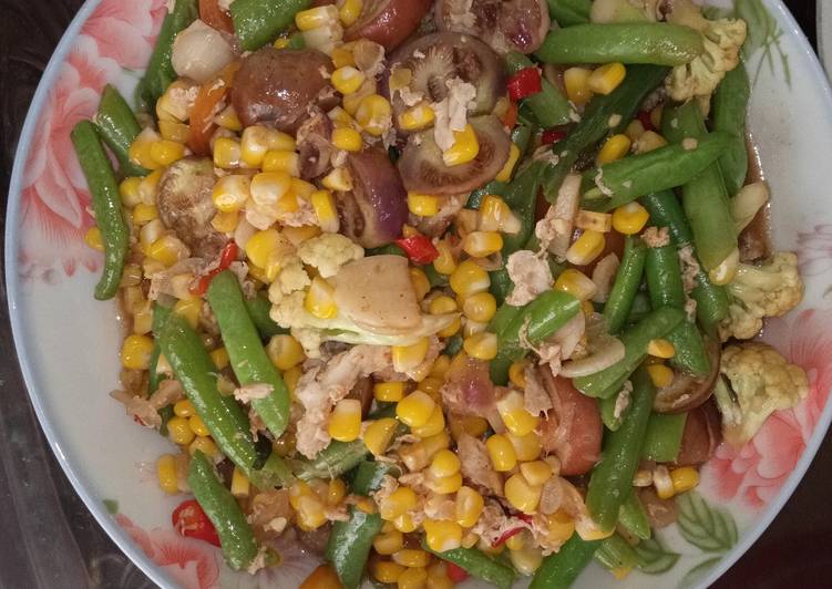 Cara mudah memasak Tumis vegan saus teriyaki Lezat