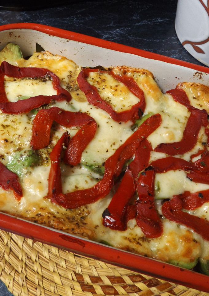 Una foto de Fuente ovo-lacto-vegetariana al horno