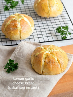 Foto resep Korean Garlic Cheese Bread