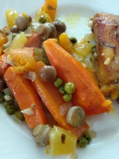 Una foto de Pollo al horno (a mi manera)