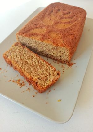 Foto principal de Bizcocho integral de limón sin azúcar con Thermomix
