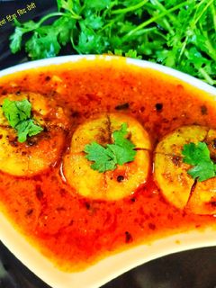 भरवां टिंडा विद ग्रेवी(bharwa tinda with gravy recipe in hindi) रेसिपी मुख्य फोटो