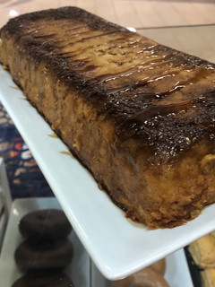 Una foto de Puding con manzana y canela