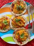 Leftover chapati Disc snack
