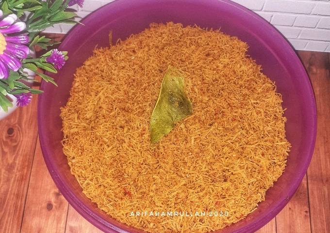 Resep Serundeng kelapa, Sempurna