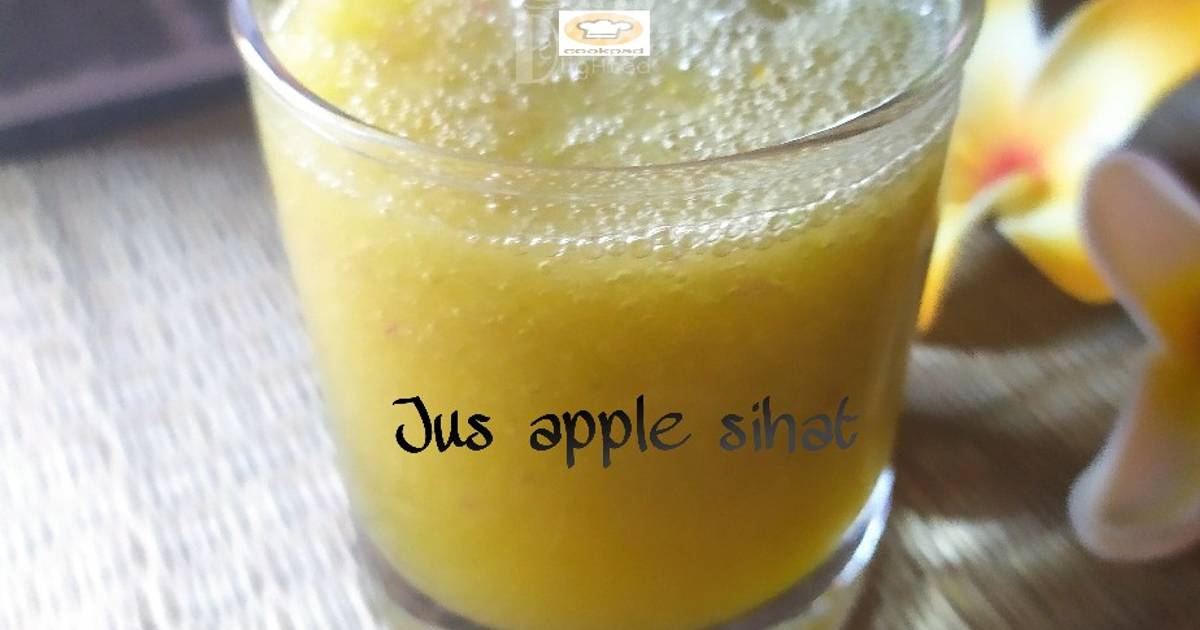 Resipi Jus Apple Sihat Oleh Ani Delighted Cookpad