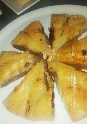 صورة لوصفة جلاش بالعجوة