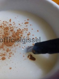 Una foto de Postre con leche de coco