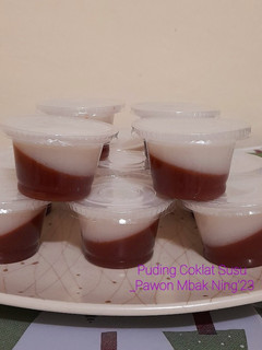 Foto resep Puding coklat susu