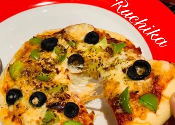 How to Prepare Perfect Easy peasy  pizza