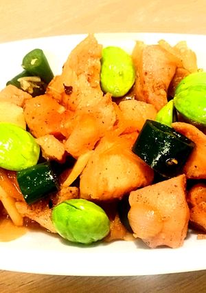 Foto resep Tumis ayam cabe ijo
