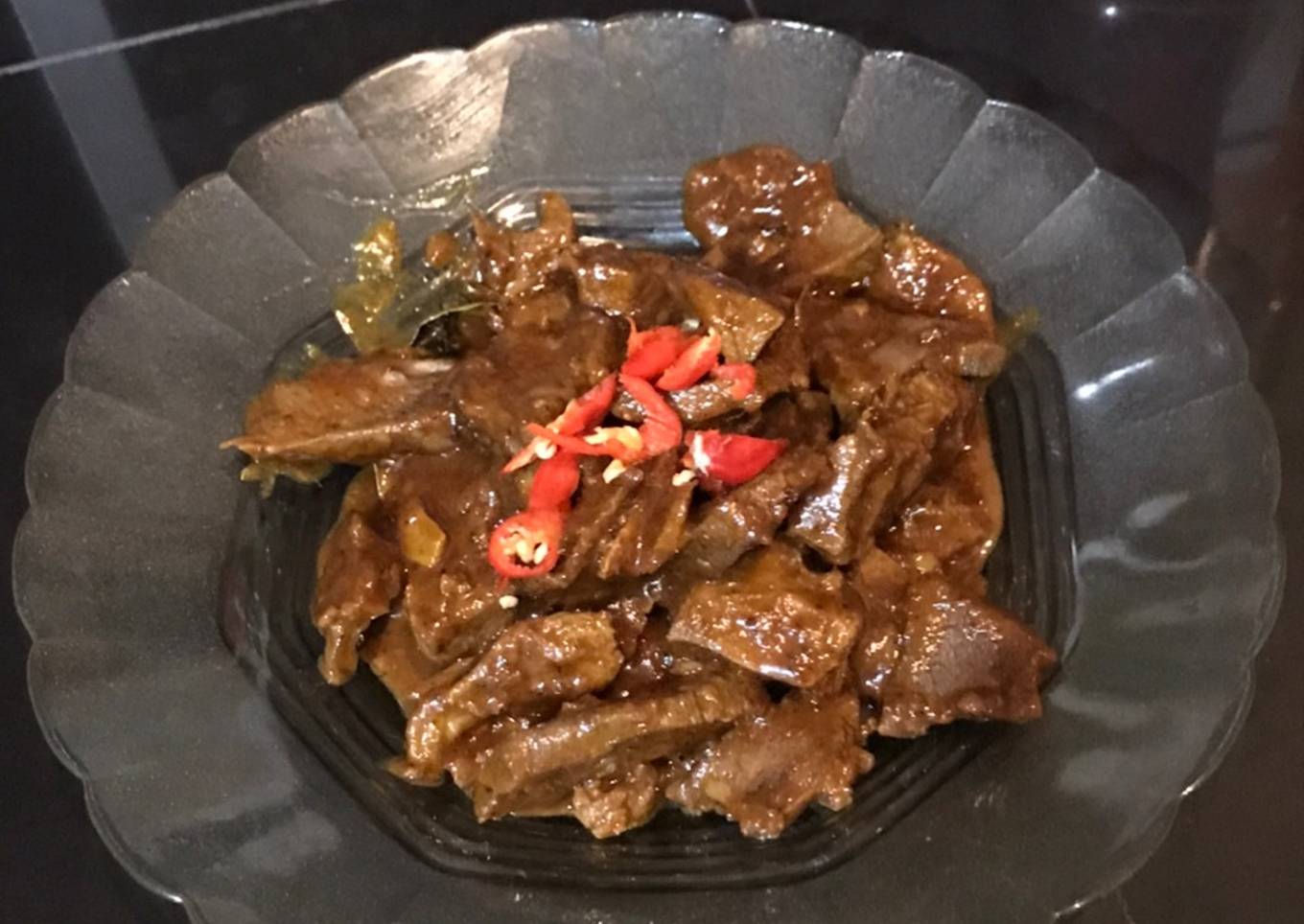 Rendang Daging Sapi Sederhana