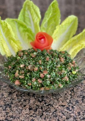 صورة لوصفة تبولة ولا أطيب