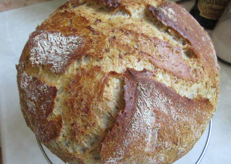 Zabpelyhes-diós kenyér öregtésztával