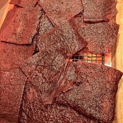 A picture of Bak Kwa Homemade.
